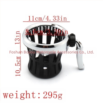 Suport pentru pahare pentru motociclete — model universal; compatibil cu modele universale; scop: suport pentru băuturi