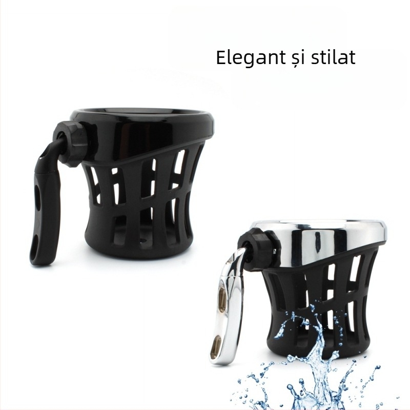 Suport pentru pahare pentru motociclete — model universal; compatibil cu modele universale; scop: suport pentru băuturi