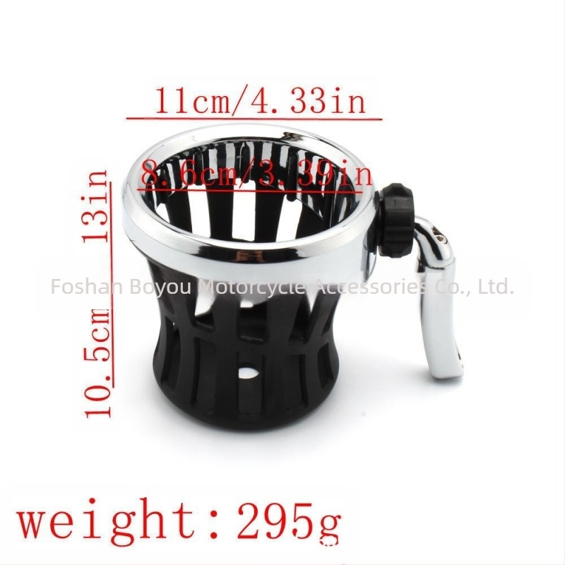 Suport pentru pahare pentru motociclete — model universal; compatibil cu modele universale; scop: suport pentru băuturi