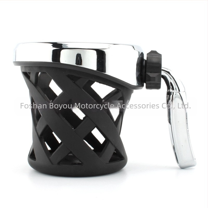 Suport pentru pahare pentru motociclete — model universal; compatibil cu modele universale; scop: suport pentru băuturi