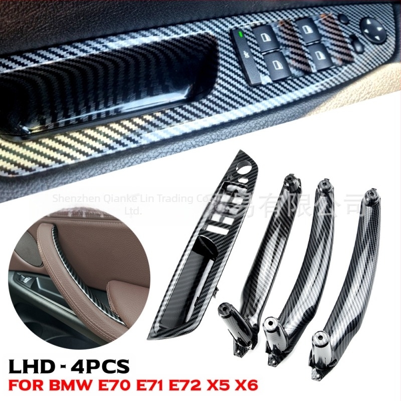 Mâner pentru brațul interior al ușii pentru BMW X5 X6 (E70/E71/E72) – ABS, finisaj vopsit cu oxidare, OEM: 51416969401/51416969405/51416975793