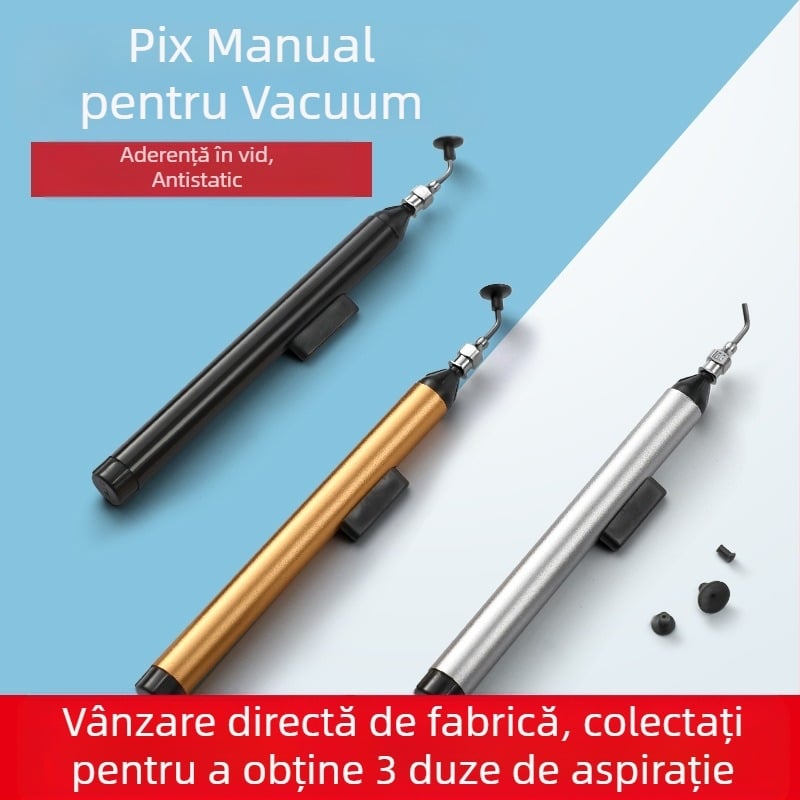 Pix de aspirație cu vid, model 939, din aluminiu, pentru aspirația IC