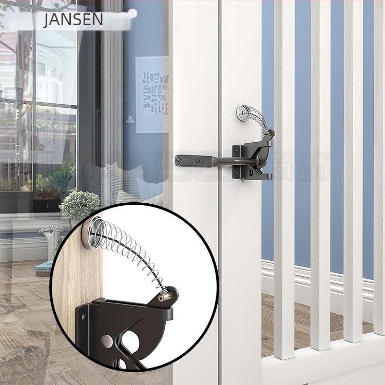 Zăvor pentru gard cu coardă, tip A, model Small lock with rope, material: oțel-carbon, tratament de suprafață: vopsea din plastic, marca Simpson