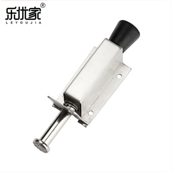 Fixator pentru uși, din oțel inoxidabil, model 2012, montare pe podea, finisaj wire-drawing, control automat