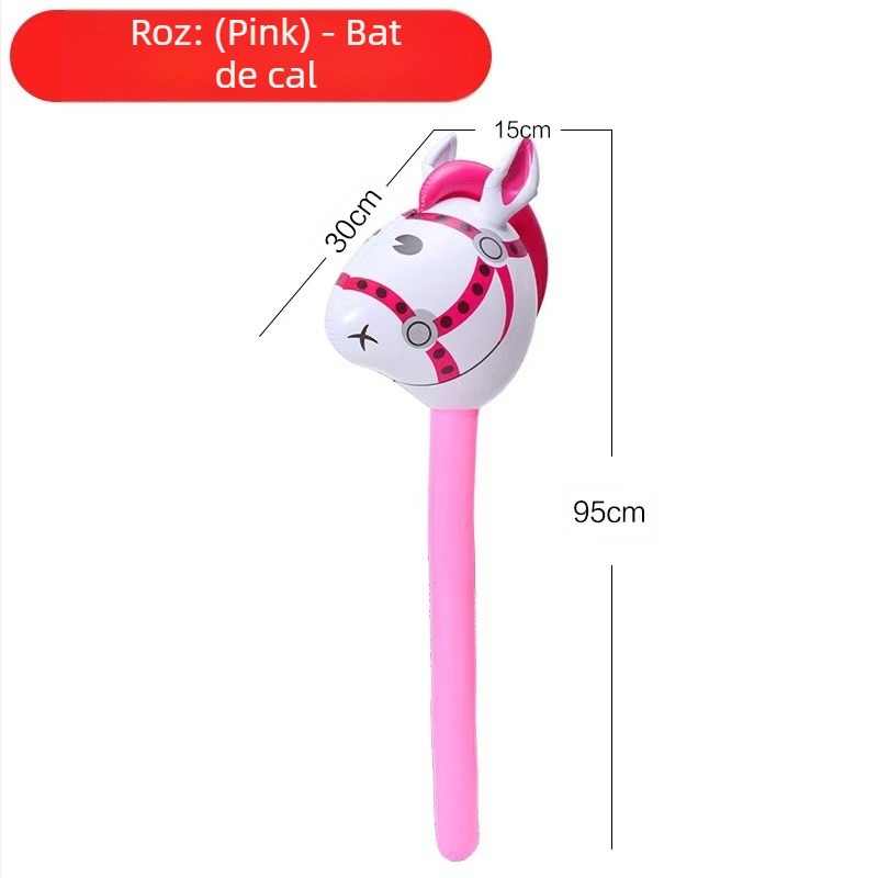 Ciocan gonflabil pentru copii, material PVC, jucărie din plastic, potrivit pentru copii 4–6 ani, ambalaj Opp bag