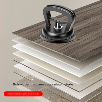 Cuplă vid din aliaj de aluminiu pentru sticlă, cu opțiuni 1/2/3 gheare pentru manipularea plăcilor ceramice – construcție robustă, aspirație puternică