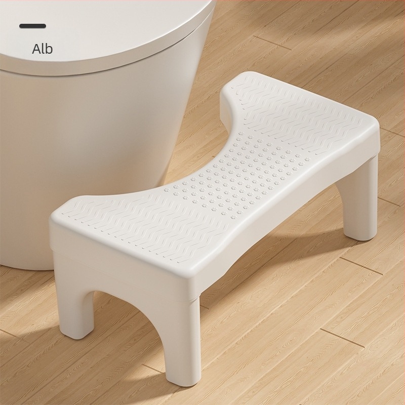 Scaun de sprijin pentru toaletă din PP – utilizare casnică, nepliabil, marca Tong Can