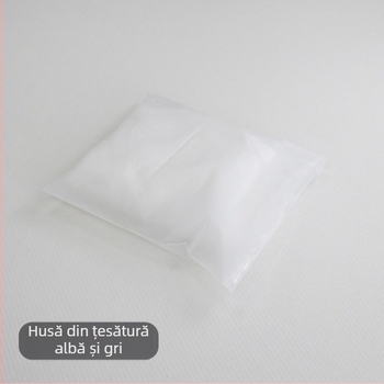 Față de pernă cu imprimeu fluture, Jacquard, stil modern minimalist, material poliester-bumbac, 60 fire