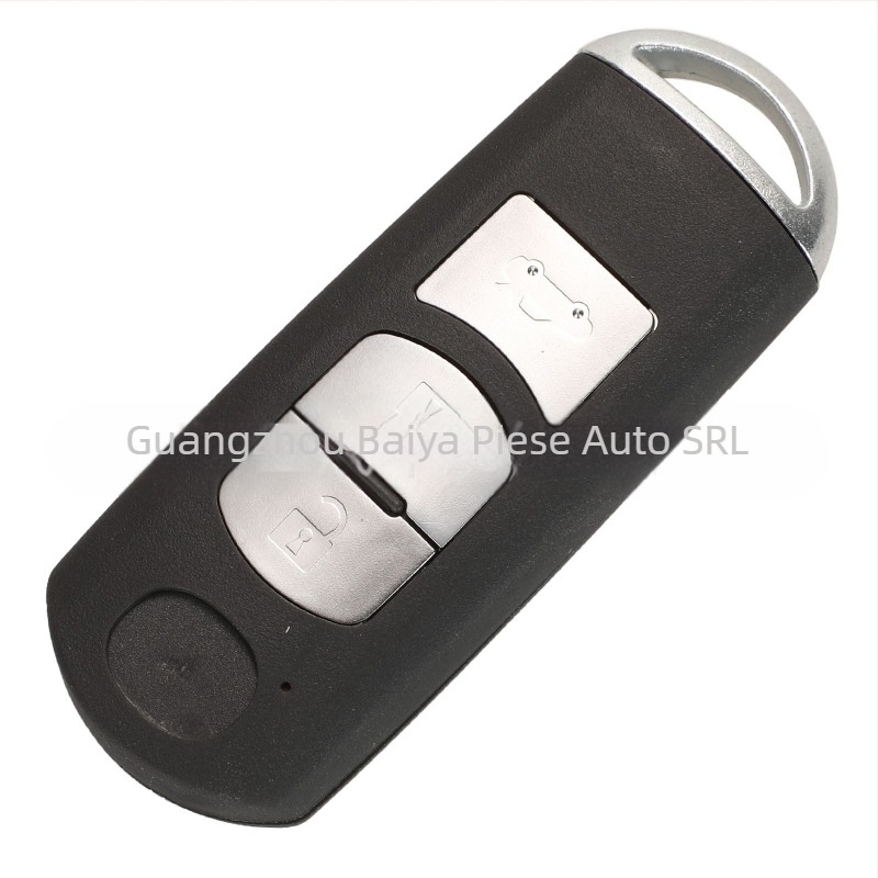 Carcasă cheie Mazda pentru telecomandă inteligentă cu butoane 2/3/4, construcție cupru-plastic, carcasă din plastic, 36 g, compatibil cu Mazda