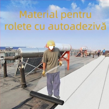 Material de hidroizolație pentru acoperiș și reparații ale scurgerilor, rulă izolatoare autoadezivă pe bază de SBS; cauciuc și plastic; formă stratificată; suprafață concavă și convexă; marcă Southern Star; rezistent la umezeală.