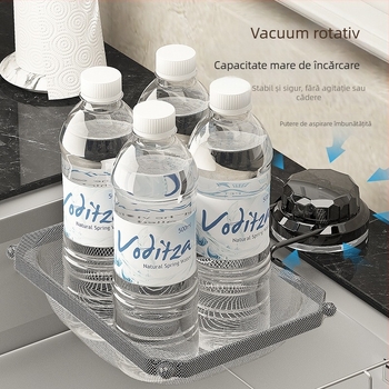 Filtru pentru chiuveta cu ventuză pentru resturi — construcție metal-plastic, Dalin, 300 bucăți în cutie, stil lux ușor