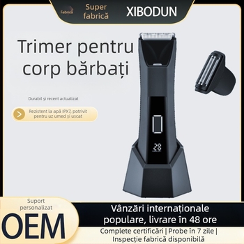 PL-8126 Aparat electric pentru îndepărtarea părului de pe corp – cap ceramic, alimentare USB/ electric, utilizare uscată și umedă, carcasă ABS