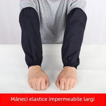 Manșete extinse impermeabile pentru bucătărie – durabile, stil modern minimalist, material din satin impermeabil