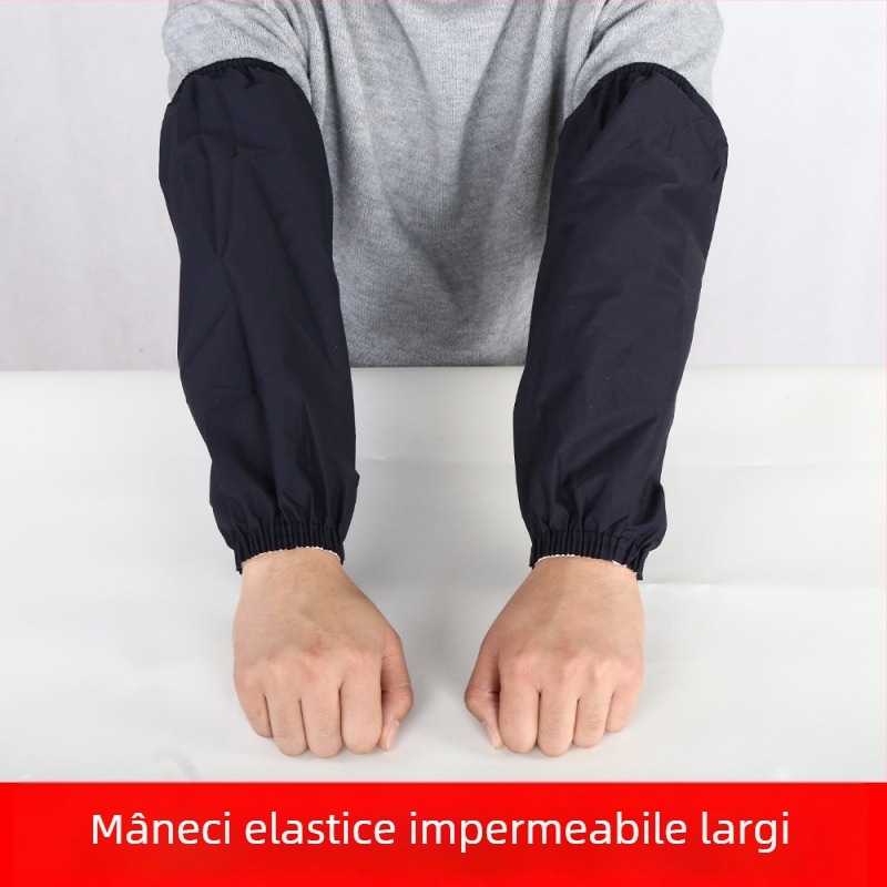 Manșete extinse impermeabile pentru bucătărie – durabile, stil modern minimalist, material din satin impermeabil