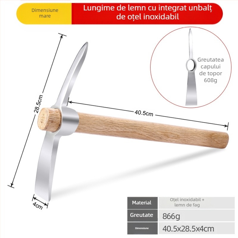 Lopată de grădină Green Constant pentru grădină, cu prelucrare personalizabilă