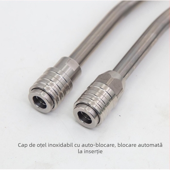 Pistol de spălat cu presiune înaltă pentru mașini, cap de duză din oțel inoxidabil 304 și mâner din plastic; pentru spălarea mașinilor; presiune 300; greutate 500 g