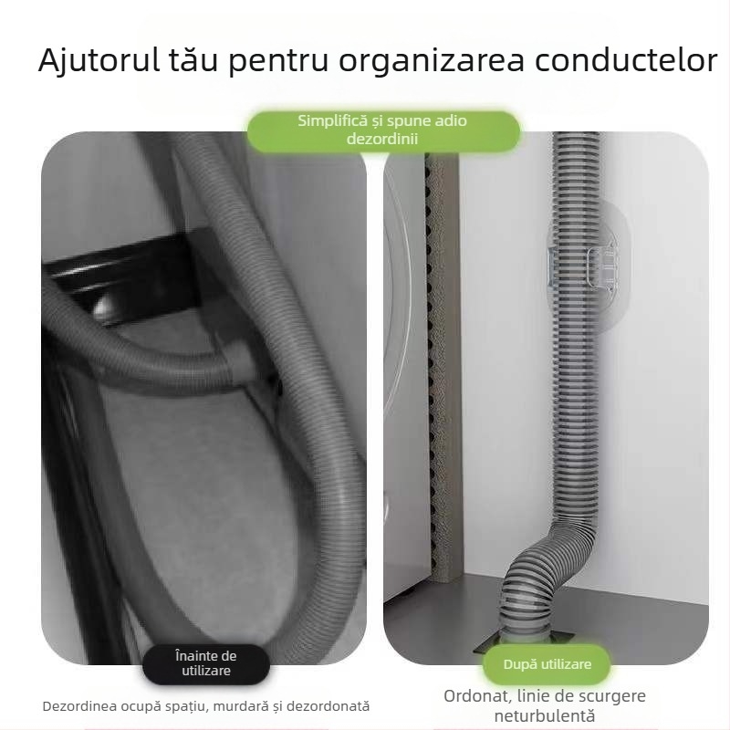 Suport pentru conductă de scurgere a mașinii de spălat (Tip: Altă; Domeniu de aplicare: Altul; Marcă: Altă)