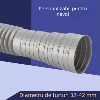 Țeavă de drenaj pentru mașina de spălat, cu capete duale, universală cu conexiuni multiple, din plastic