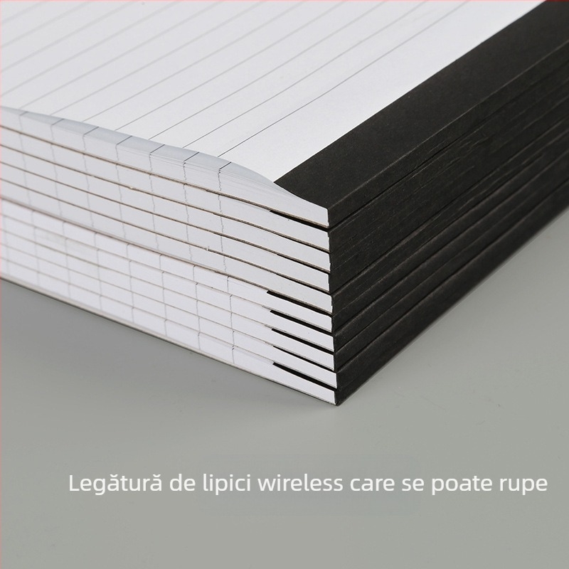 Bloc de notițe pentru procese-verbale cu pagini despărțibile | Legătură cu adeziv | 25 pagini | Hârtie 80 g/m² | Copertă: Hârtie