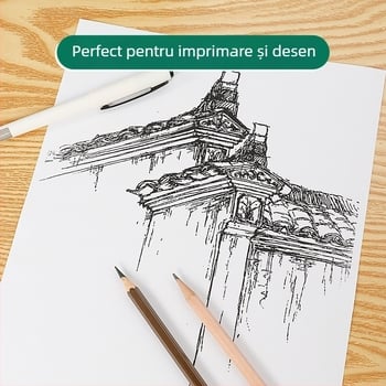 Hârtie de copiator pentru birou, dublă față, 70 g, 100 de coli în pachet