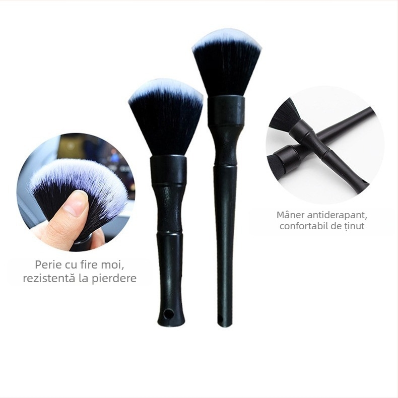 Perie de detaliu pentru curățare – marcă XS, material PP, instrument de curățare