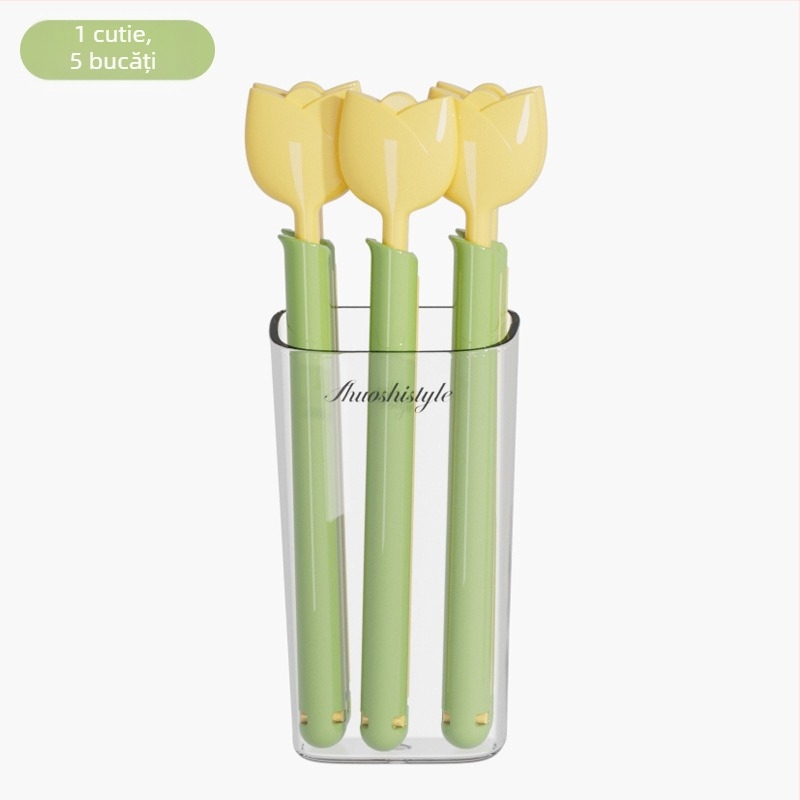 Clip etanșare pentru ambalare alimente – Flying Rabbit, design modern minimalist, set de 5 bucăți, personalizare logo, disponibil pentru etichetă privată