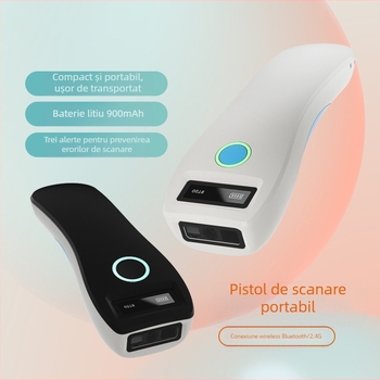 RUIDIDA 2D scanner de mână pentru coduri de bare, interfață USB, rezoluție 640x480, 120fps