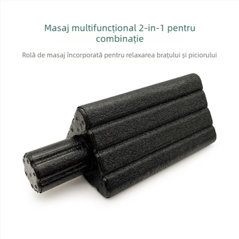 Cub yoga triunghi EVA – rolă de spumă pentru relaxarea mușchilor gleznei și masaj umeri-gât, funcție dublă