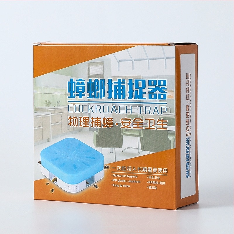 Capcană pentru gândaci Ju Hem | Model BJ-21, Netoxic, Formă solidă, Ambalare 100 bucăți