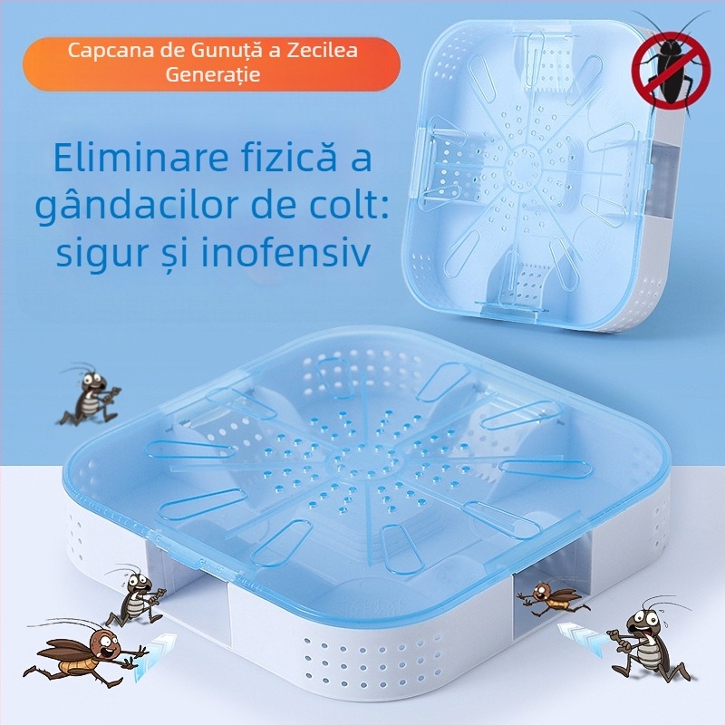 Capcană pentru gândaci Ju Hem | Model BJ-21, Netoxic, Formă solidă, Ambalare 100 bucăți