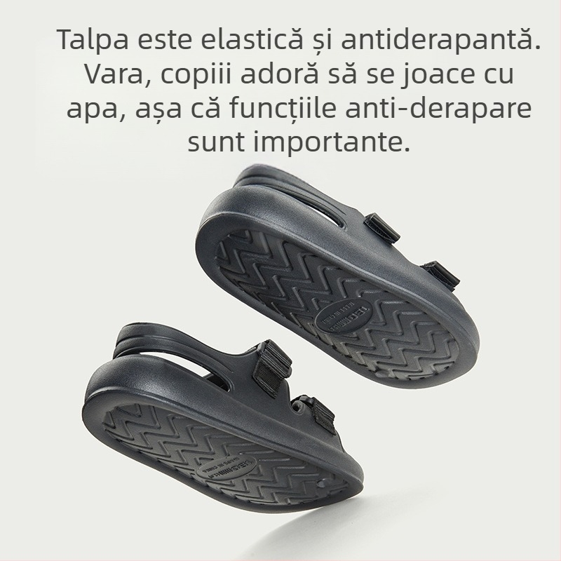 Sandale de plajă pentru copii – partea superioară EVA, Unisex, vârsta 4–16 ani, Vara 2024, Stil zilnic