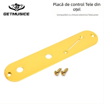 Placă de control Tele, construcție din oțel, greutate 85 g, GETMusic