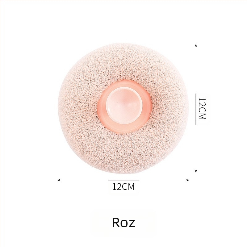 Yi Bao Minge de baie din nylon cu masaj în formă de floare – 500 buc., accesoriu de baie cu dublu scop