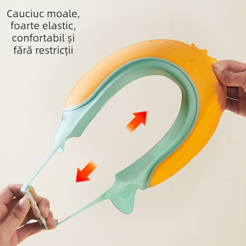 Pălărie de baie pentru bebeluți – Hukou Xiaole; material PP; reglabil; origine Taizhou Huangyan