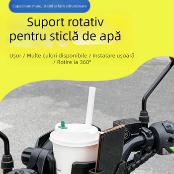 Suport pentru pahare și telefon – din plastic; suport pentru pahar 10×10×110.5 mm; suport pentru telefon 9.5×2.2×9 mm; Brand Gong Sheng