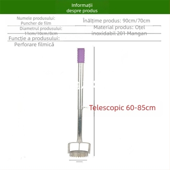 Puncher pentru folie de mulcire – perforare în folie de plastic pentru răsaduri legume, unealtă agricolă, Brand: Consultation