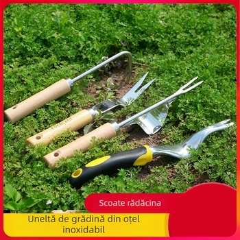Lopată din oțel inoxidabil pentru grădină — unealtă pentru plivire, afânarea solului și transplantarea răsadurilor | Material: Oțel inoxidabil; Tip: Lopată; Aplicabil: Grădini, Grădinărit; Importat: Nu; Brand: Consultați Serviciul Clienți
