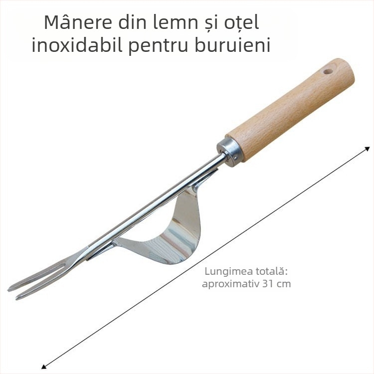 Lopată din oțel inoxidabil pentru grădină — unealtă pentru plivire, afânarea solului și transplantarea răsadurilor | Material: Oțel inoxidabil; Tip: Lopată; Aplicabil: Grădini, Grădinărit; Importat: Nu; Brand: Consultați Serviciul Clienți