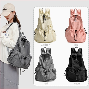 Rucsac pentru femei — material Oxford, 20–35 L, încăpător pentru laptop de 14 inchi, bretele de umăr curbate