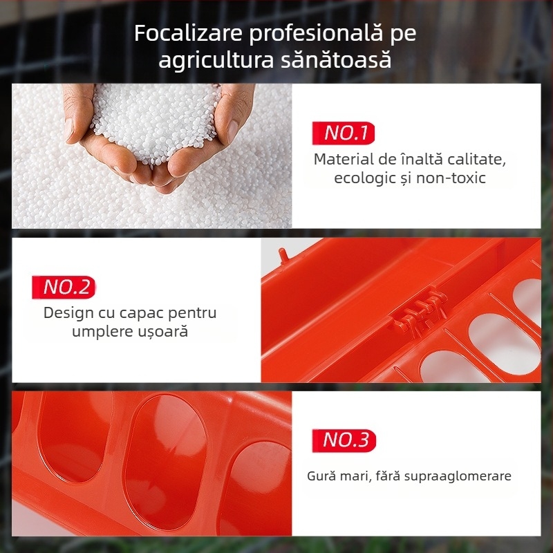 Hrănitoare automată integrată pentru pui și adăpător – Wan Qing, nou, garanție 1 an, pentru zootehnie și acvacultură, funcționează la temperatură normală