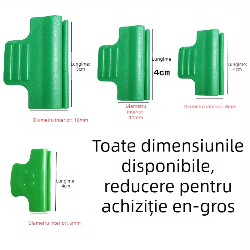 Cuplă laminatoare pentru seră (Tip: cuplă laminatoare; Material: plastic; Scop: laminare folie; Importat: Nu)