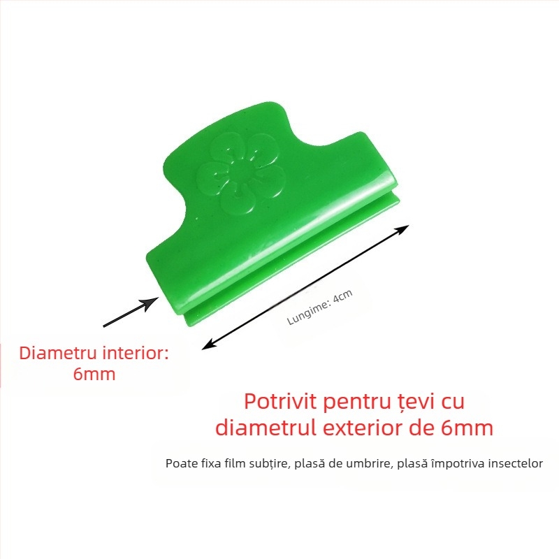 Cuplă laminatoare pentru seră (Tip: cuplă laminatoare; Material: plastic; Scop: laminare folie; Importat: Nu)