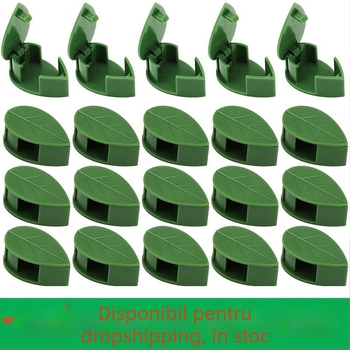 Fixator pentru plante cățărătoare – din plastic, clips autoadezive pentru fixare pe perete – marcă: Altă – nu se importă