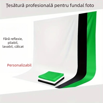 Fundal foto din material poliester-bumbac, pentru fotografii de produse, 650 g