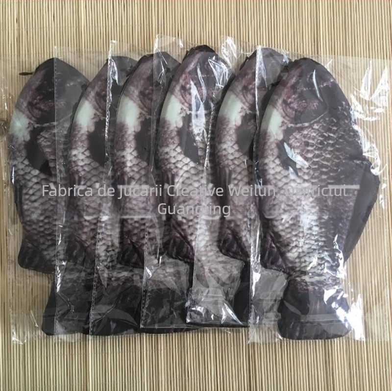 Penar din pluș în formă de pește, personalizabil, pluș scurt, umplutură PP bumbac, pentru vârsta 14+