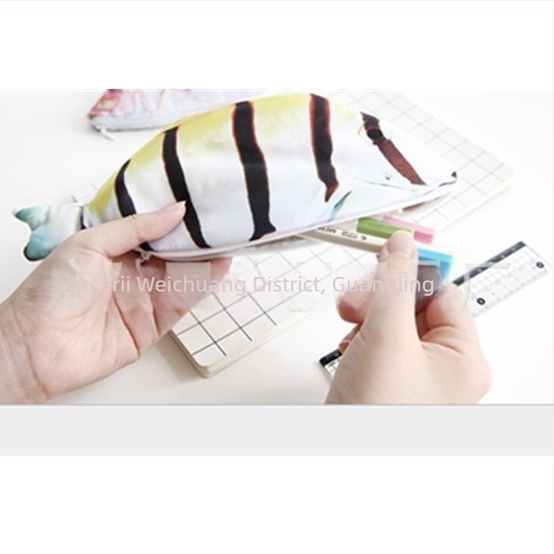 Penar din pluș în formă de pește, personalizabil, pluș scurt, umplutură PP bumbac, pentru vârsta 14+