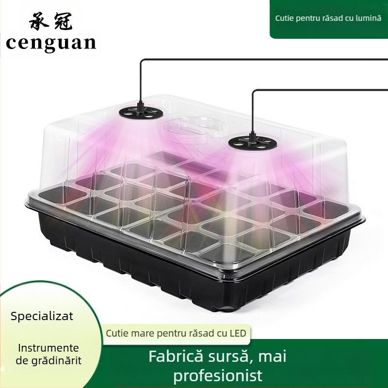 Cutie pentru răsaduri, din plastic, pentru răsaduri, Chengguan