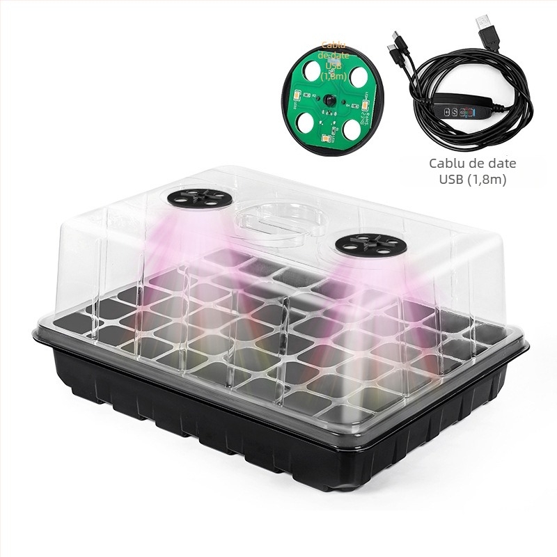 Cutie pentru răsaduri, din plastic, pentru răsaduri, Chengguan