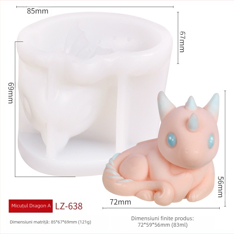 Nolai Bake matriță din silicon pentru prăjituri – formă neregulată, pentru prăjituri mousse și ciocolată