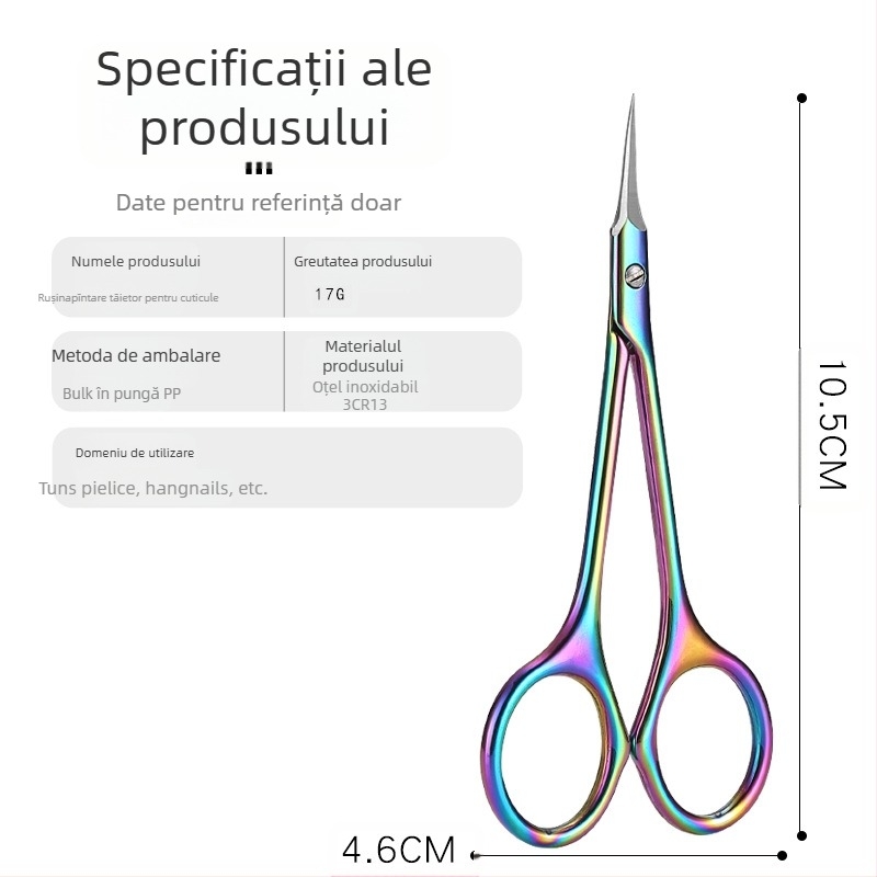 Foarfeci din oțel inoxidabil pentru îndepărtarea pielii moarte, portabile, uz general